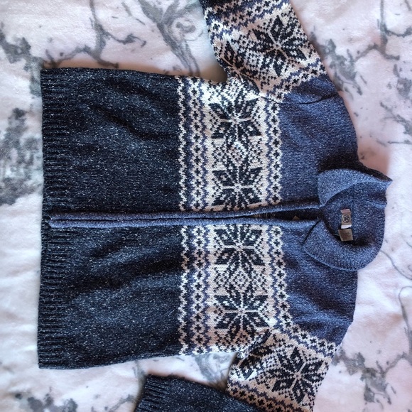 Vintage SEARS knit Zipup - Picture 2 of 4